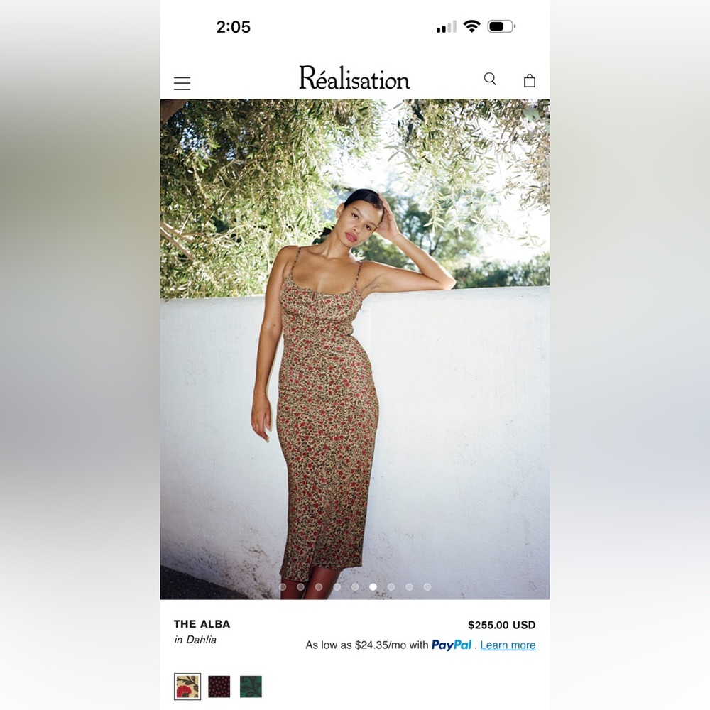 Realisation Par The Alba Dress size